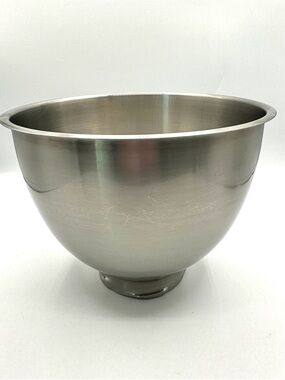 Kitchen Aid Brushed Stainless Mixing Bowl Fits K45  style. 3.5 Quart